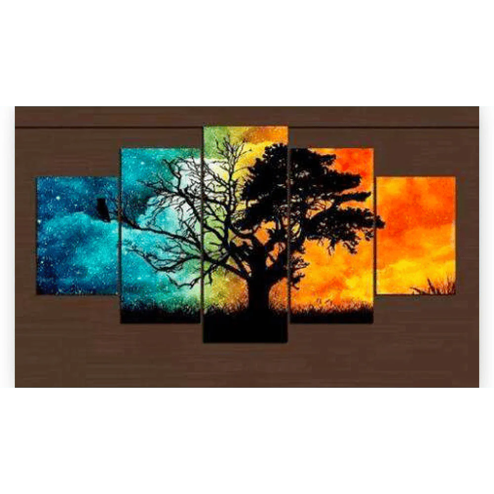 Diamond Painting Boom avec ciel coloré 5 pièces - SEOS Shop ®