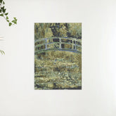 Diamond Painting Pont au-dessus d'un étang avec des nénuphars - SEOS Shop ®