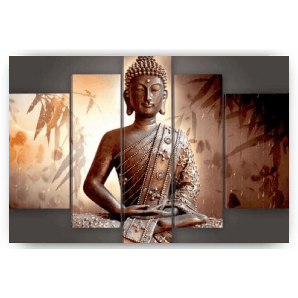 Diamond Painting Bouddha 5 panneaux - SEOS Shop ®