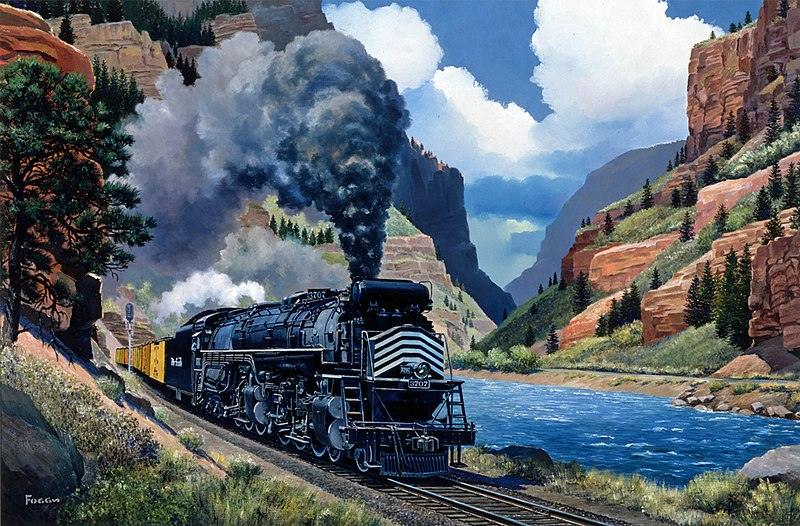Diamond Painting - Denver a Rio Grande Western n° 3707 - SEOS Shop ®