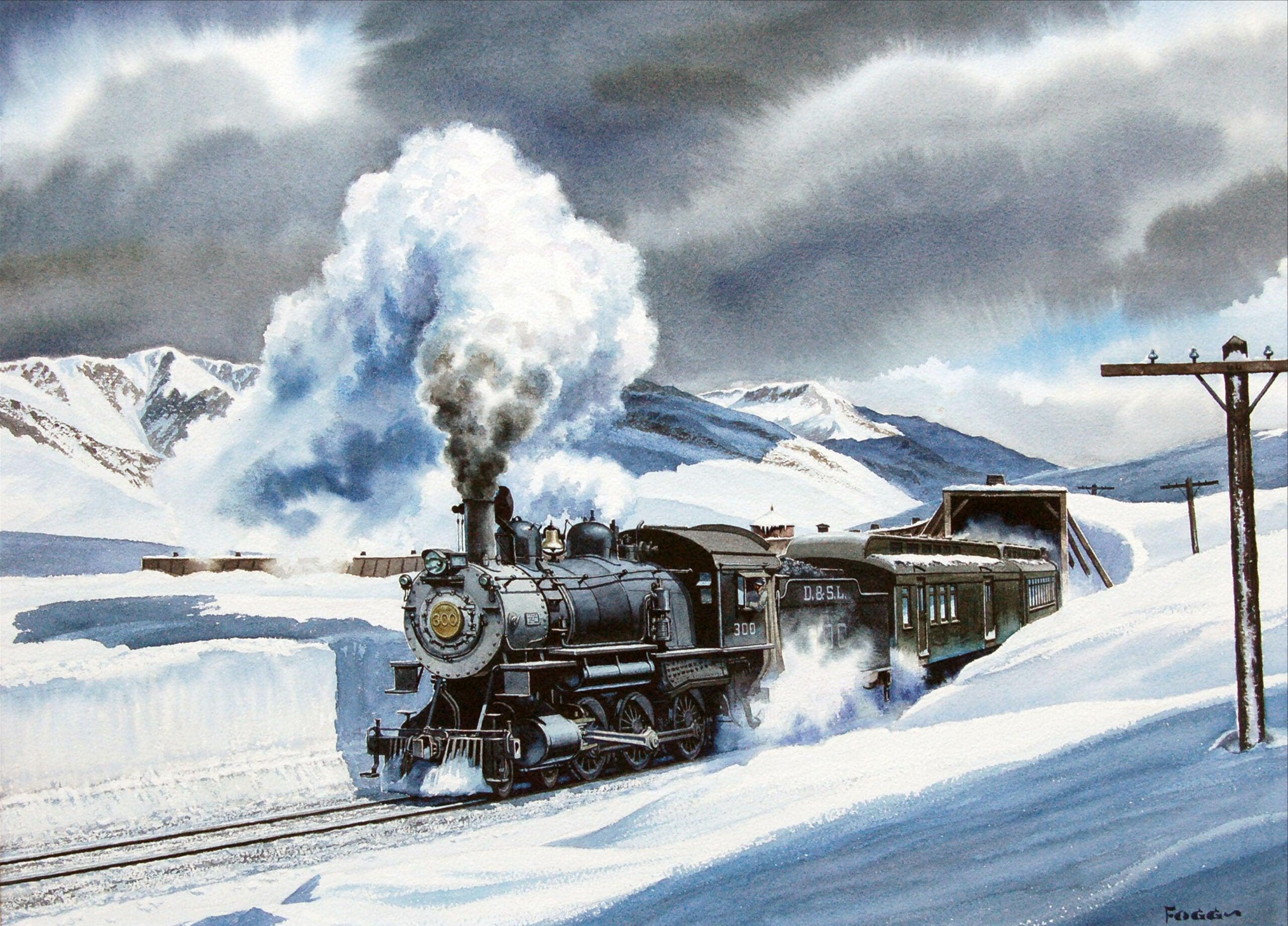 Diamond Painting - Denver et le chemin de fer de Salt Lake - SEOS Shop ®
