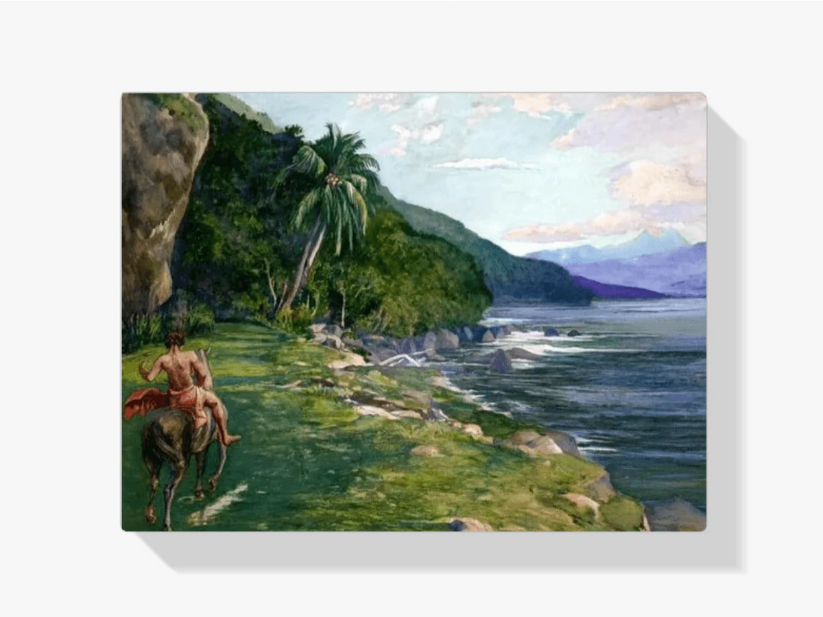 Diamond Painting Un chemin de cavalier à Tahiti - SEOS Shop ®
