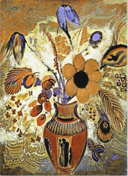 Diamond Painting - Vase étrusque avec des fleurs - SEOS Shop ®