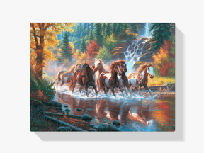 Diamond Painting Groupe chevaux dans l'eau - SEOS Shop ®