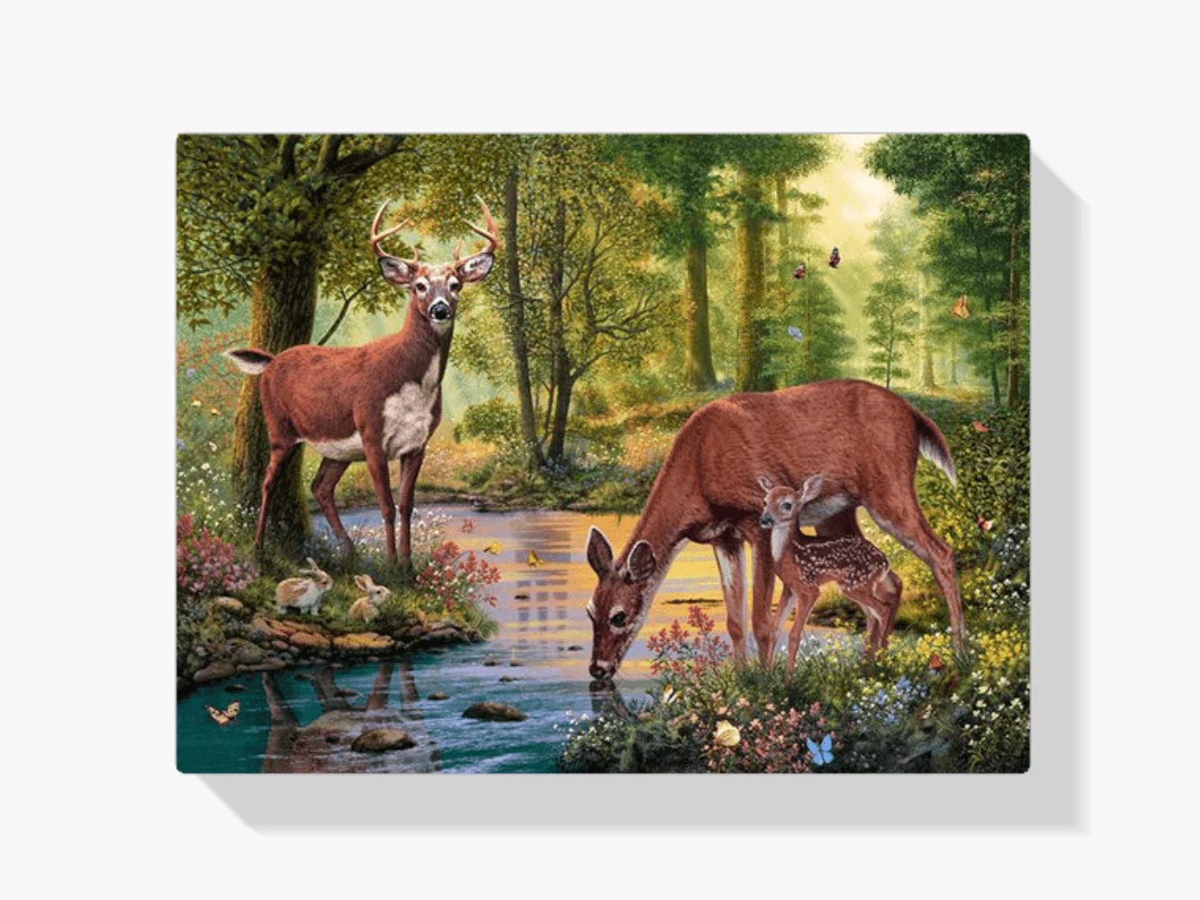 Diamond Painting Cerfs Eau Potable - SEOS Shop ®
