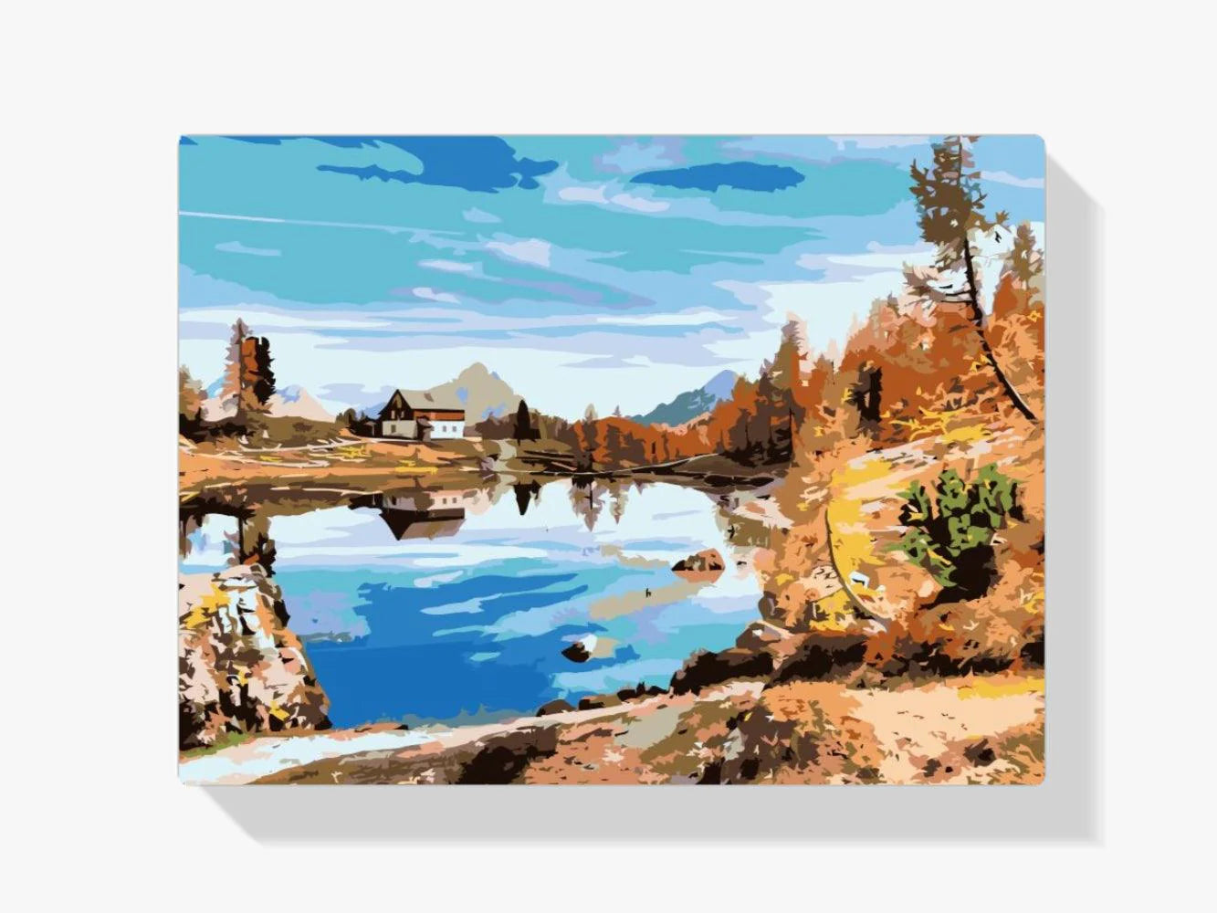 Diamond Painting - Petite maison au bord de l'eau - SEOS Shop ®