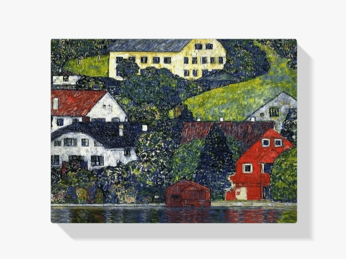 Diamond Painting Huizen à Unterach sur l'Attersee - SEOS Shop ®