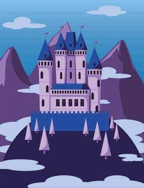Diamond Painting Château en hiver – SEOS Shop ®