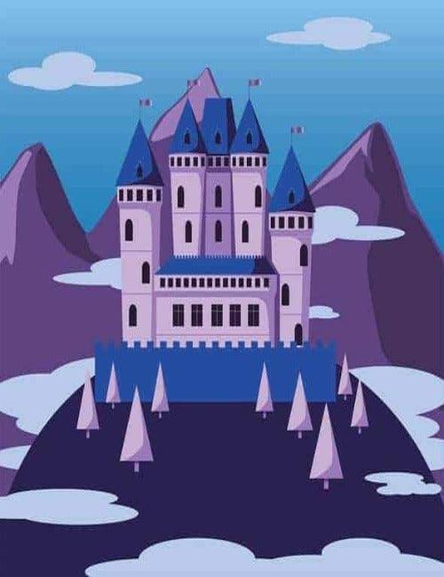 Diamond Painting Château en hiver – SEOS Shop ®