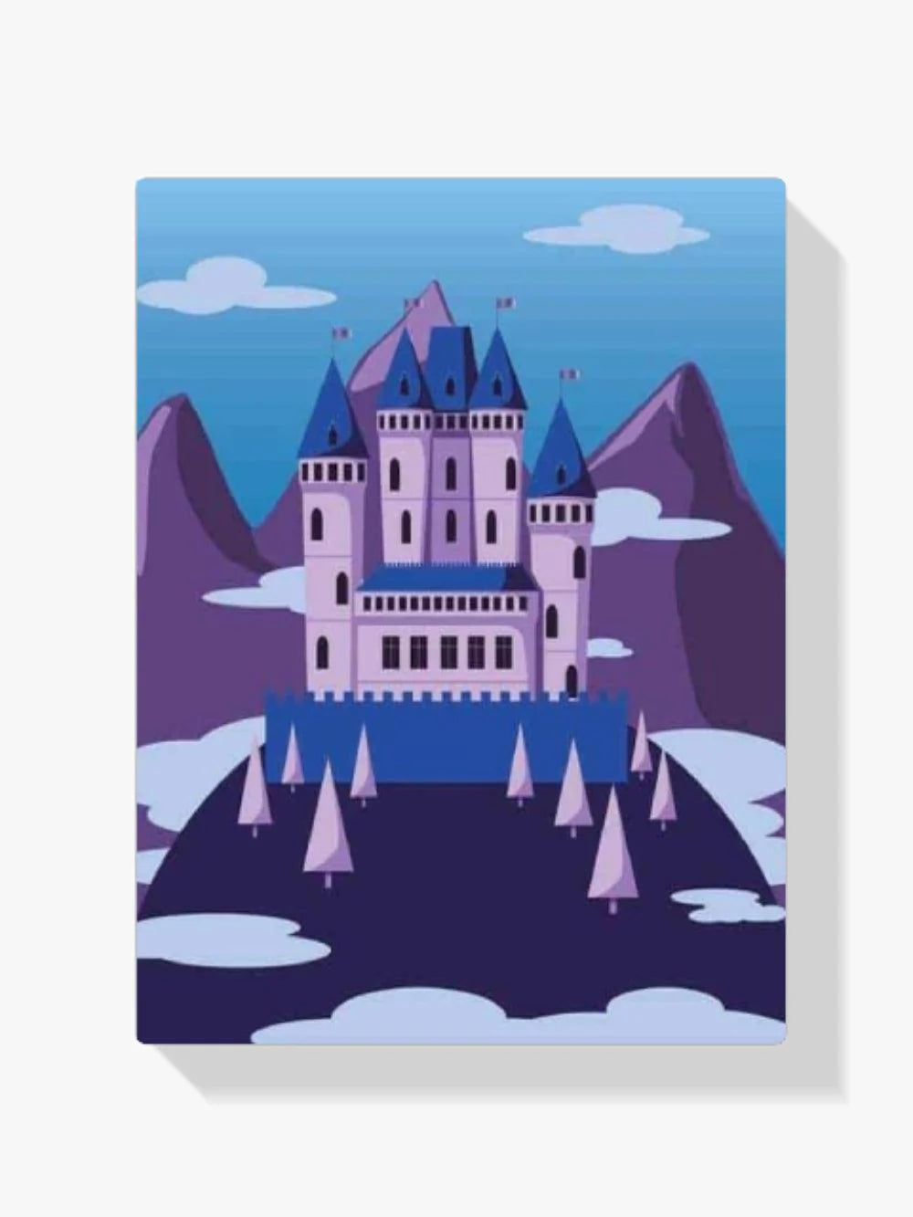 Diamond Painting Château en hiver – SEOS Shop ®