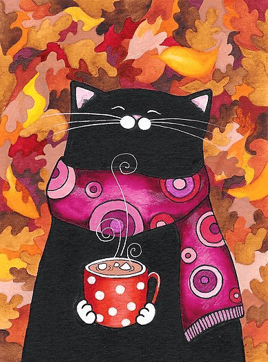 Diamond Painting - Chat avec des guimauves - SEOS®