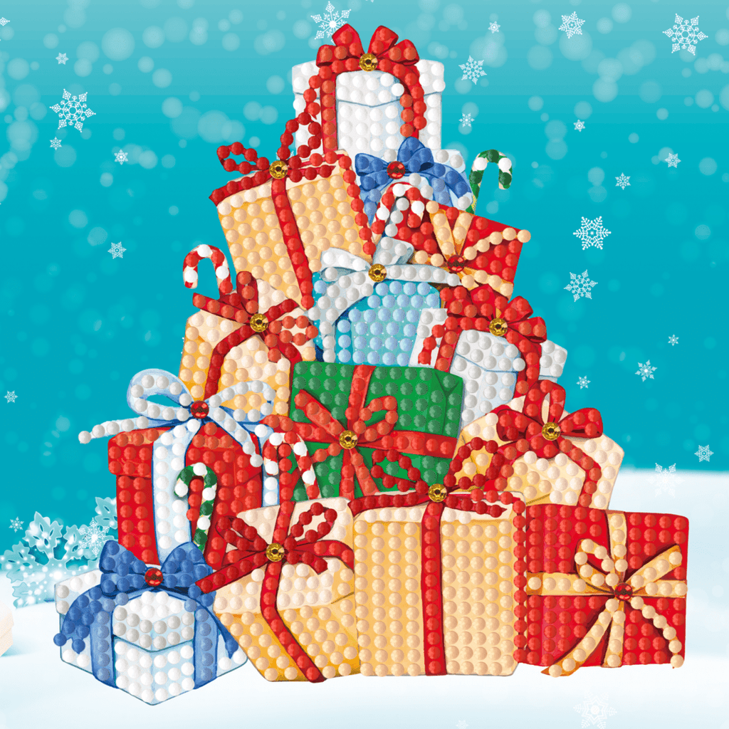 Diamond painting cartes de Noël - set de 12 - y compris des enveloppes