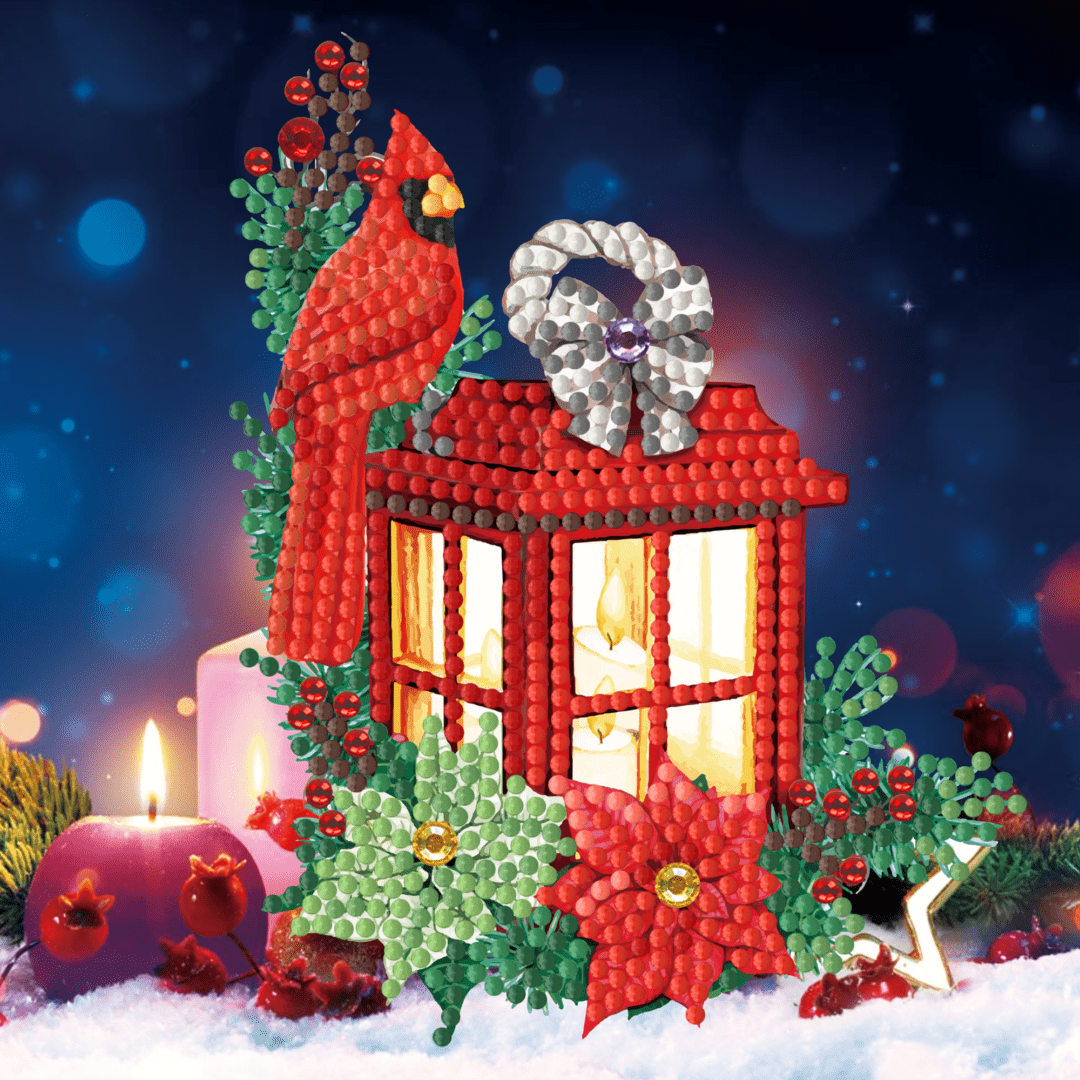 Diamond painting cartes de Noël - set de 12 - y compris des enveloppes