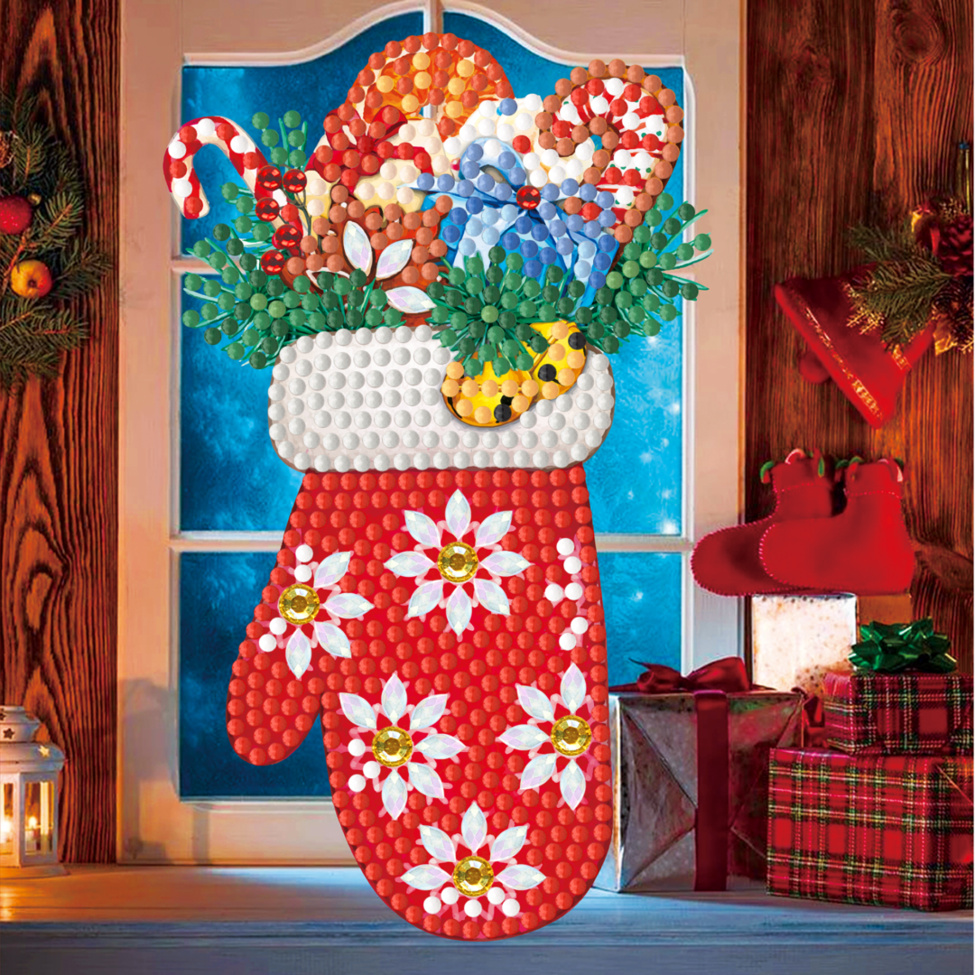 Diamond painting cartes de Noël - set de 12 - y compris des enveloppes