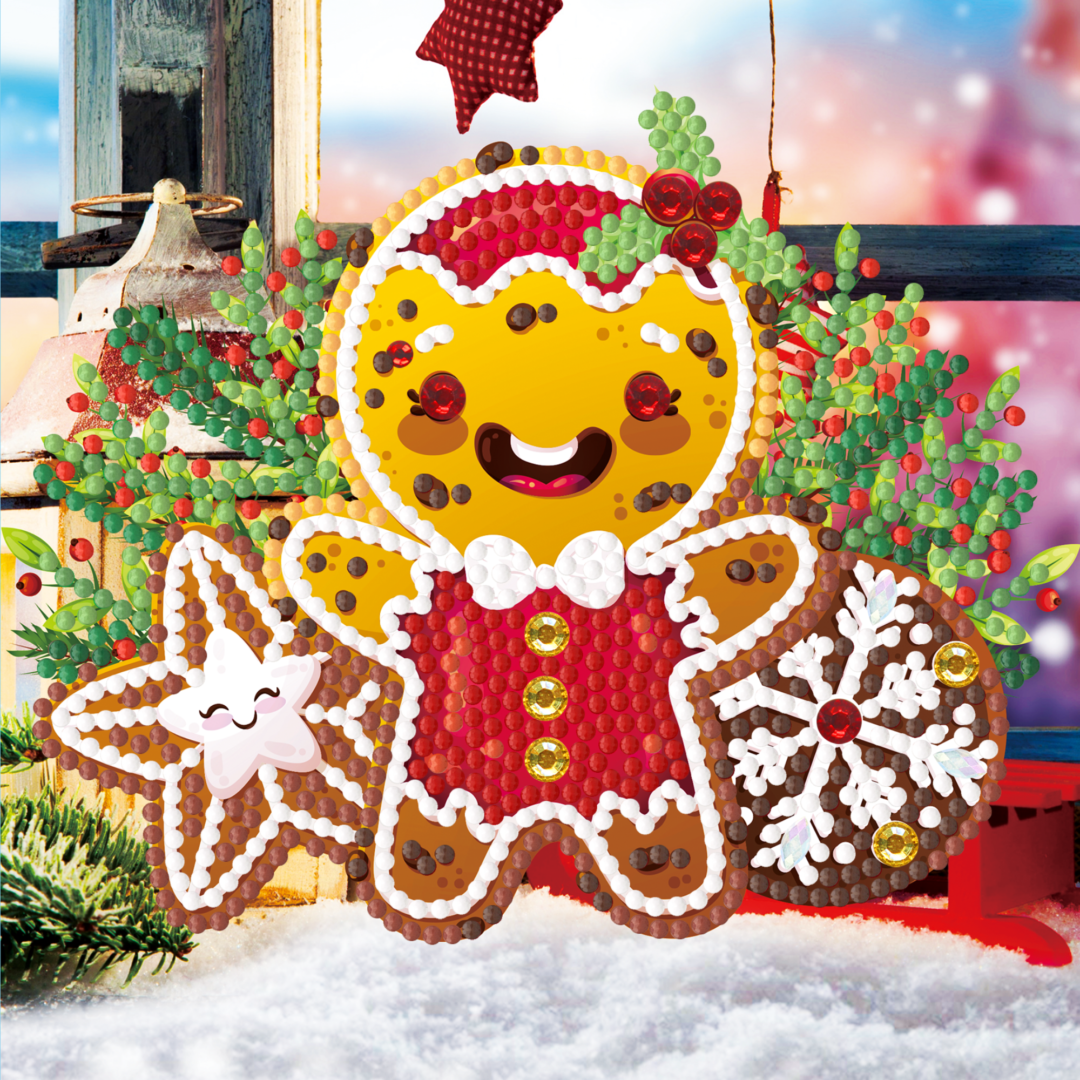 Diamond painting cartes de Noël - set de 12 - y compris des enveloppes