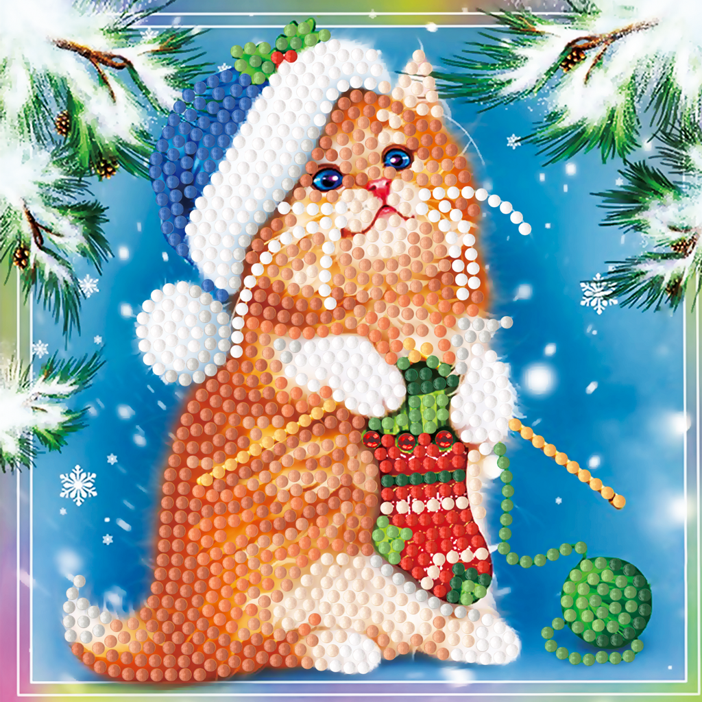 Diamond painting cartes de Noël - set de 12 - y compris des enveloppes