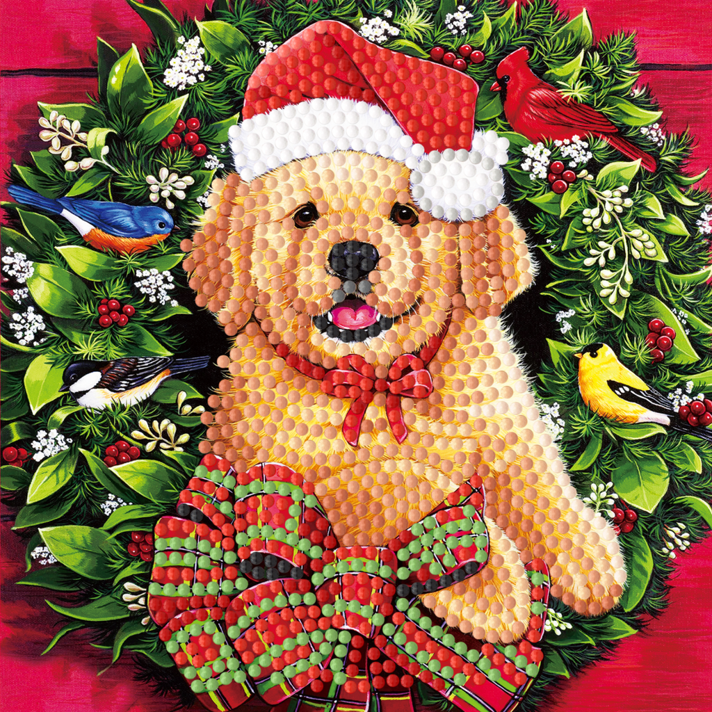 Diamond painting cartes de Noël - set de 12 - y compris des enveloppes