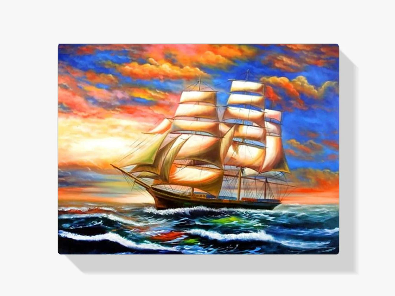 Diamond Painting Bateau à voile coloré - SEOS Shop ®