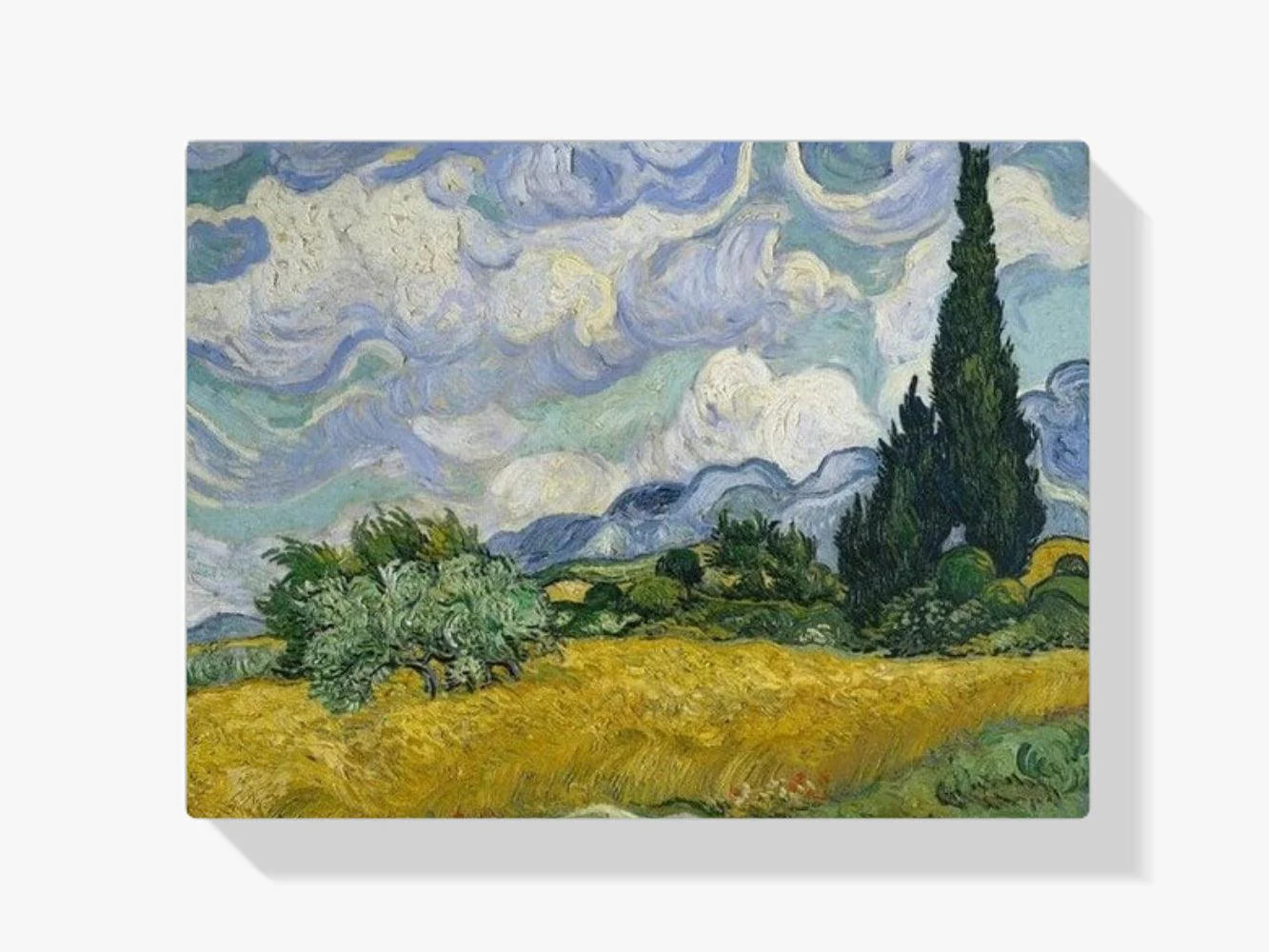 Diamond Painting Champ de blé avec cyprès - SEOS Shop ®