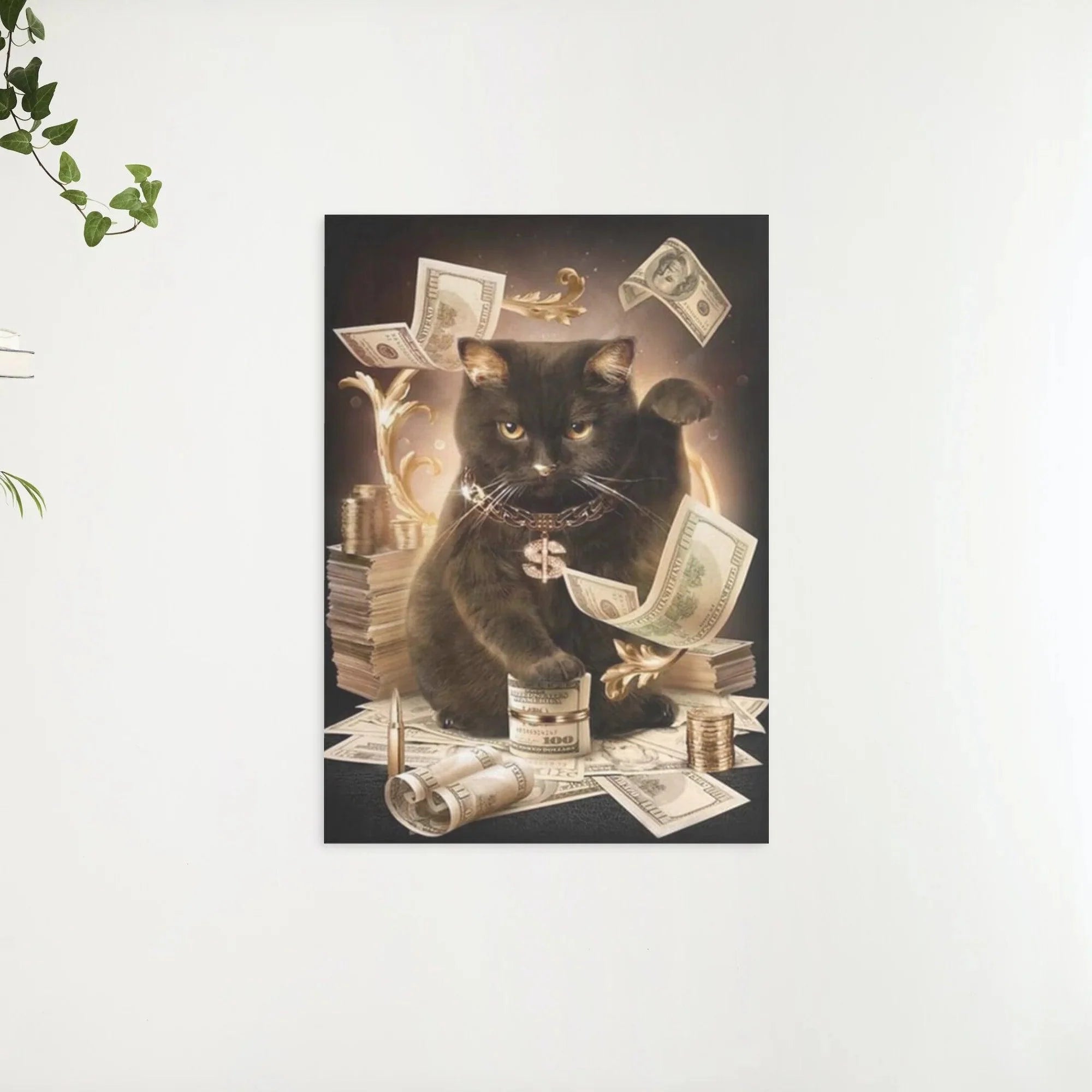 Diamond Painting Chat noir moderne - SEOS Shop ®