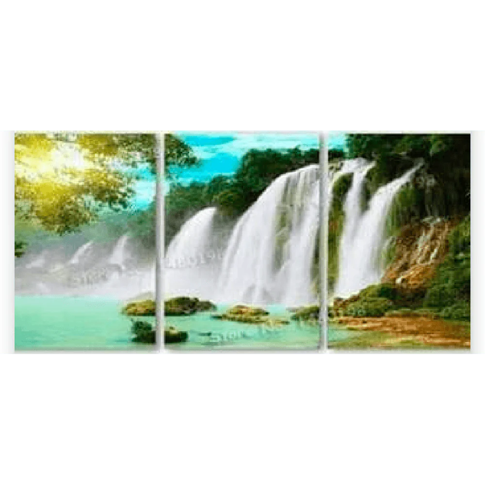 Diamond Painting Belle cascade 3 panneaux - SEOS Shop ®