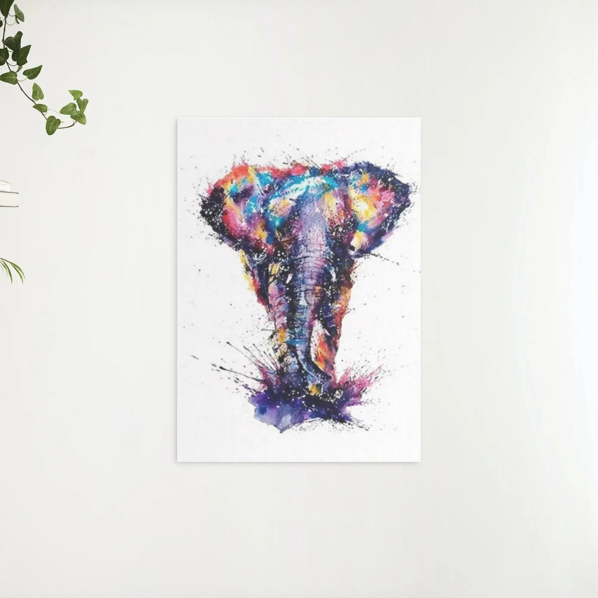 Diamond Painting Éléphant avec de nombreuses couleurs différentes - SEOS Shop®
