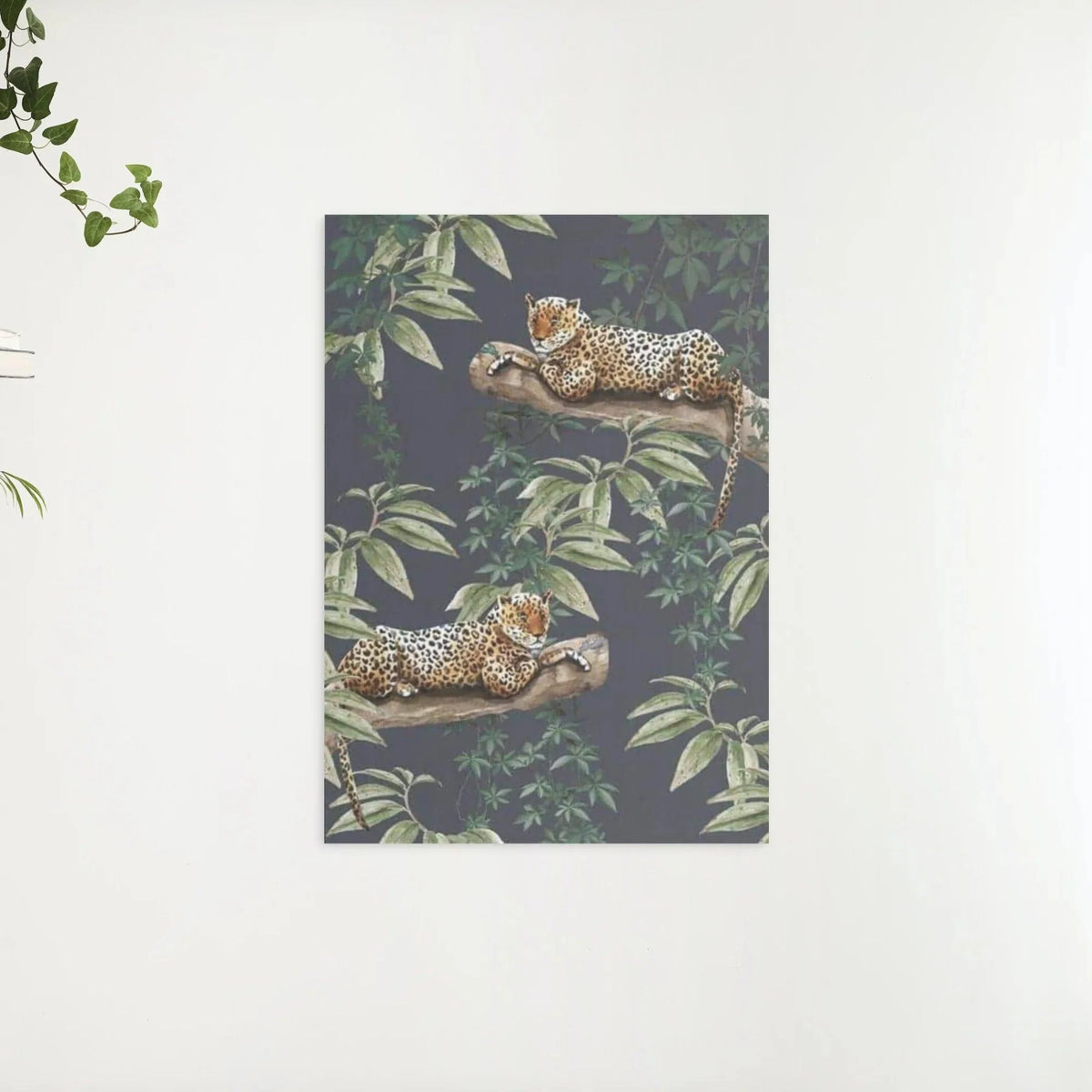 Paket Diamond Painting Léopard des neiges sur arbre - SEOS Shop ®