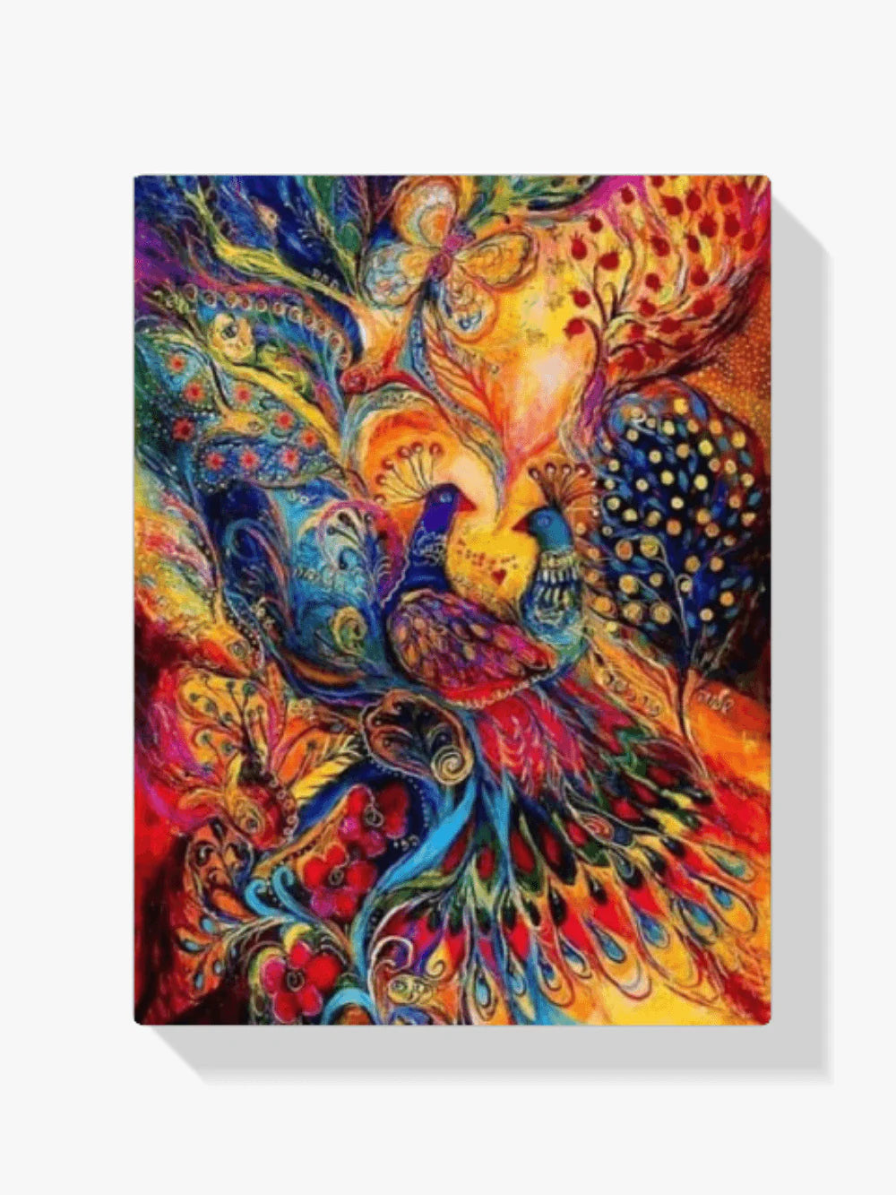 Panneau de Diamond Painting Paon Coloré - SEOS Shop ®