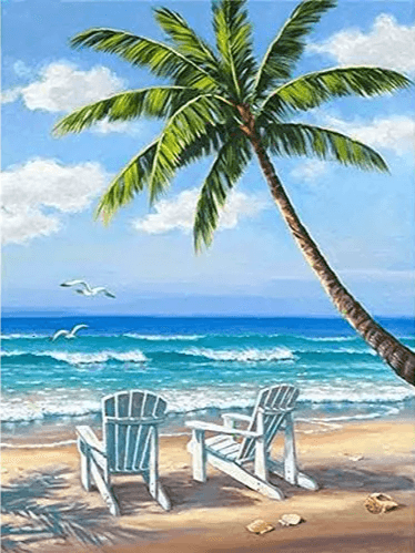 Diamond Painting - Plage Paradis - SEOS Shop ®