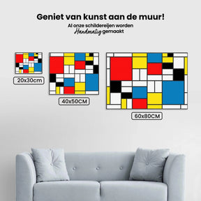 Diamond Painting Piet Mondriaan Tableau - SEOS Shop ®