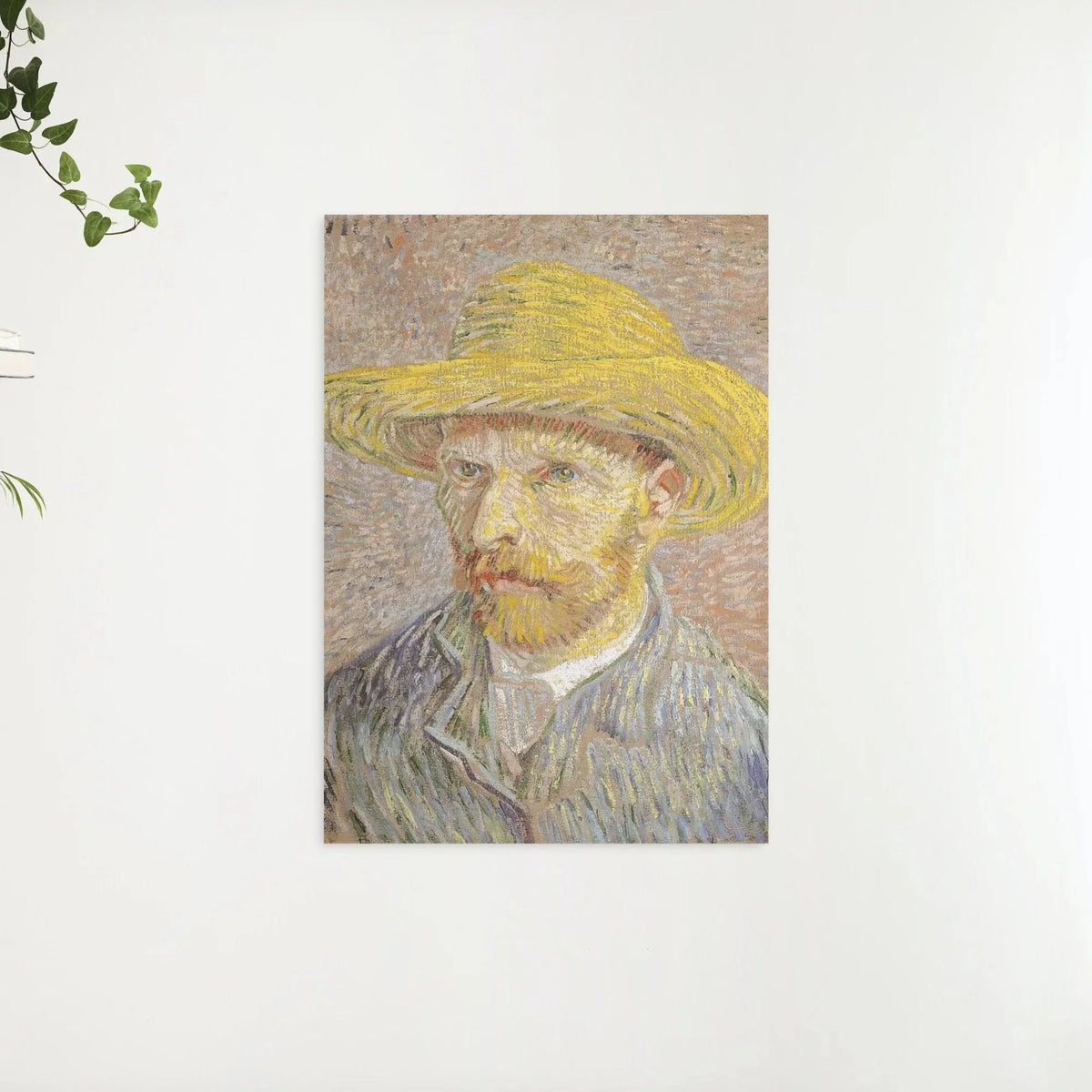 Diamond Painting Portrait de Vincent van Gogh avec Chapeau de Paille - SEOS Shop ®