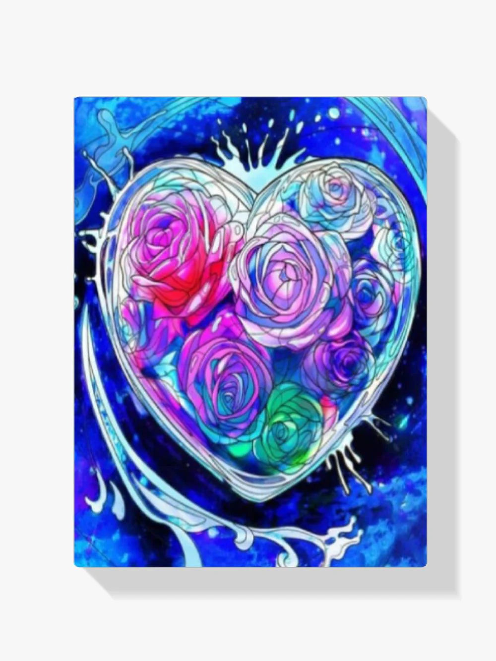 Diamond Painting Coeur de Rose - SEOS Shop ®