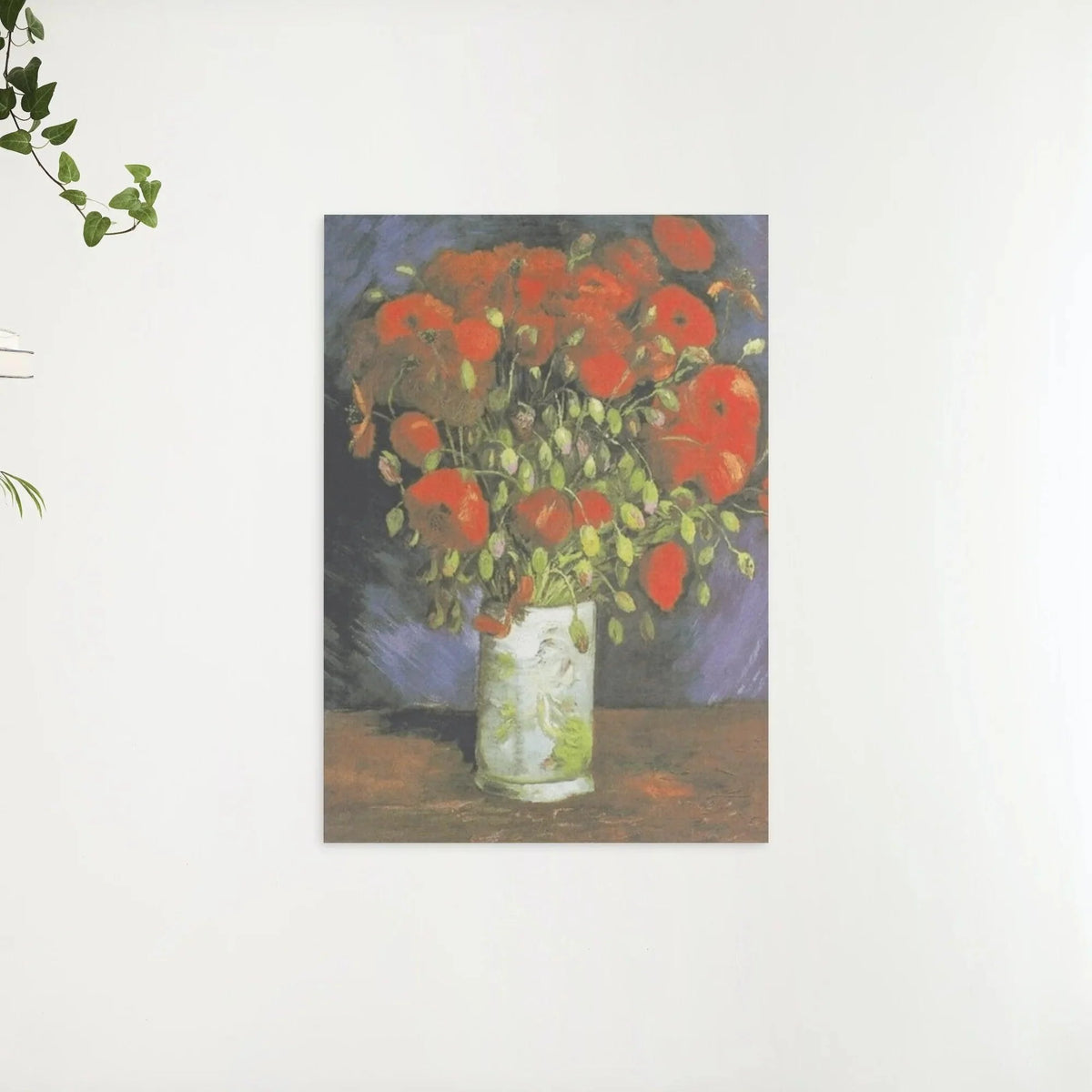 Diamond Painting Vase avec des coquelicots rouges - SEOS Shop ®