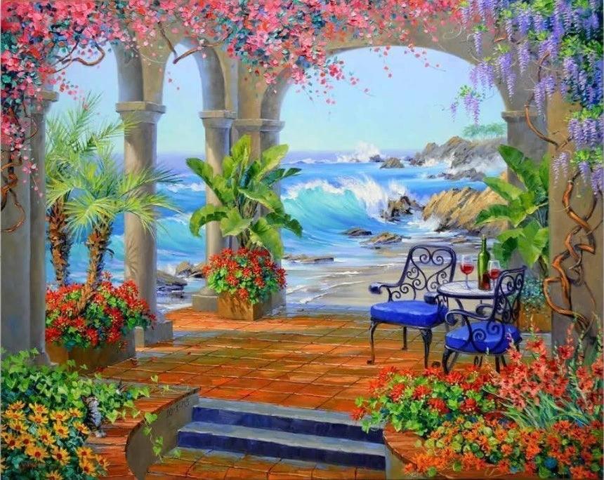 Diamond Painting - Oasis rafraîchissante - SEOS Shop ®