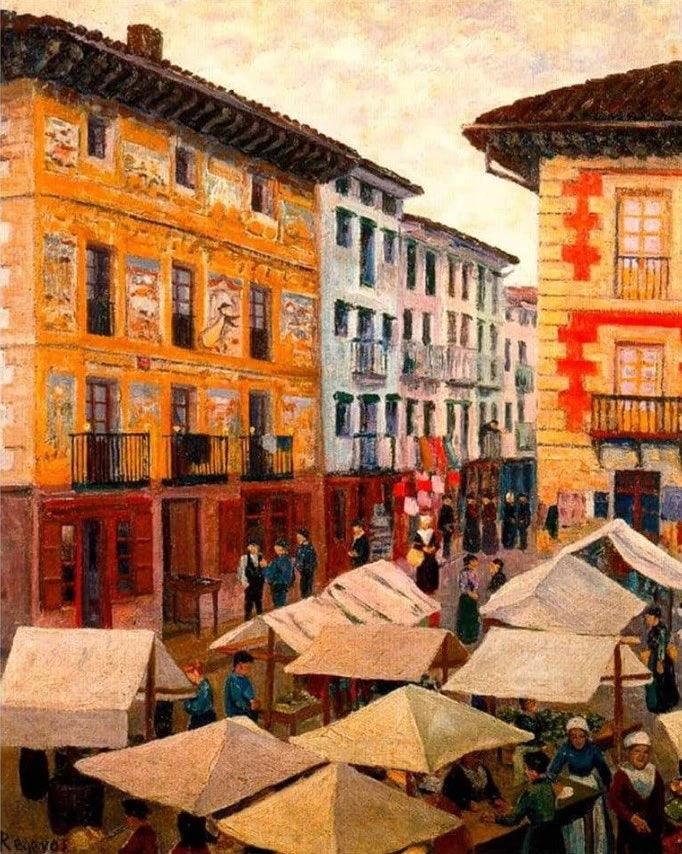 Diamond Painting - Marché de Villafranca de Oria - SEOS Shop ®