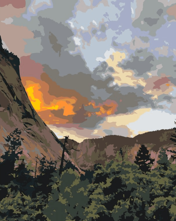 Diamond Painting - Parc National de Yosemite - SEOS Shop ®