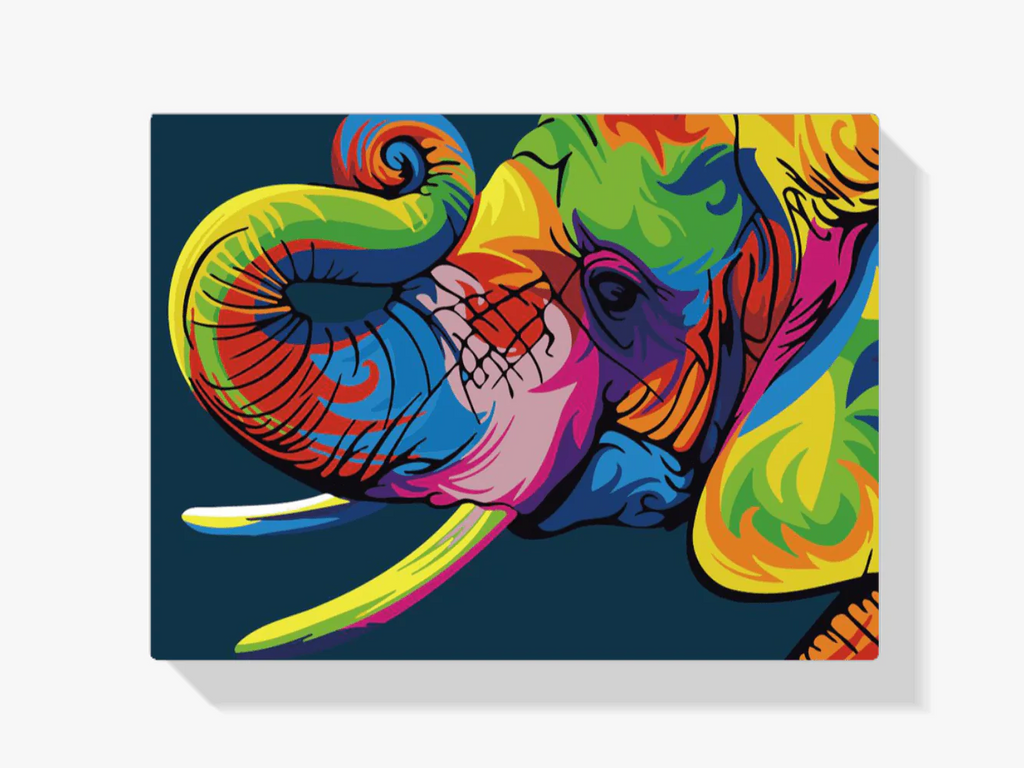 Diamond Painting - Éléphant Abstrait - SEOS®