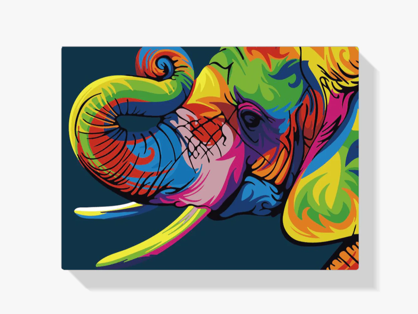 Diamond Painting - Éléphant Abstrait - SEOS®