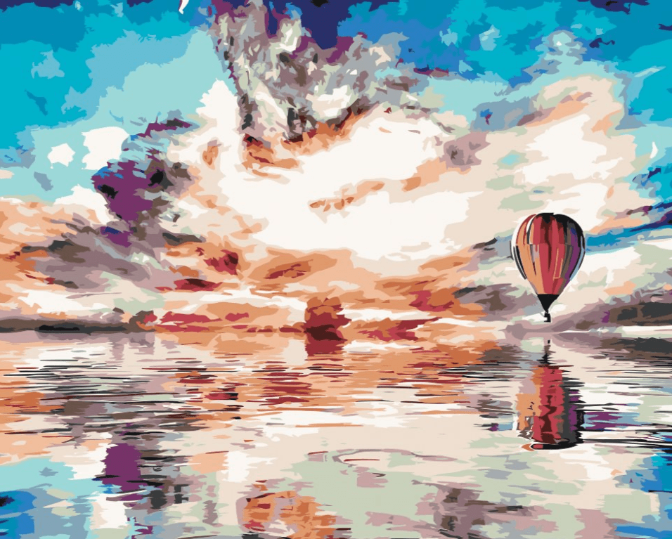 Diamond Painting - Vol en Montgolfière - SEOS Shop ®