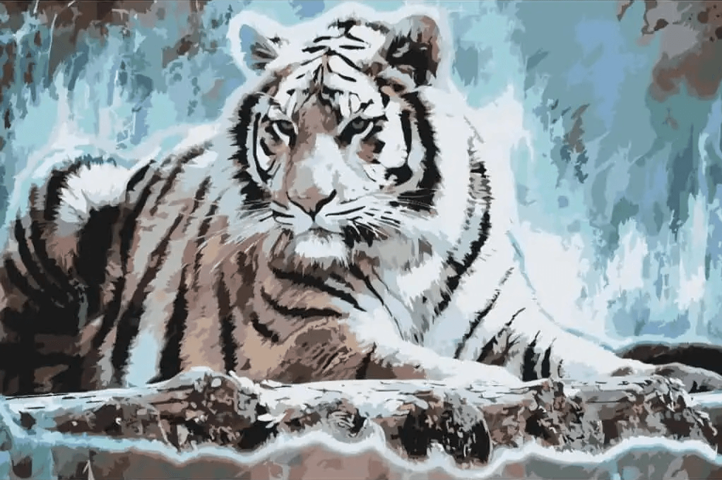 Diamond Painting - Tigre du Bengale - SEOS®