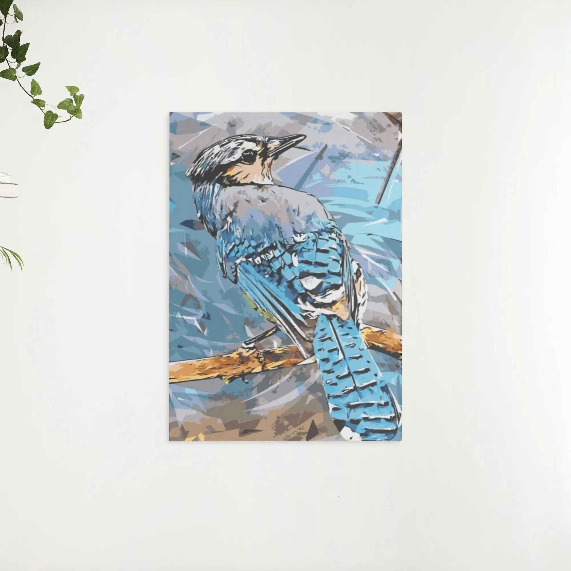 Diamond Painting - Oiseau geai bleu - SEOS®
