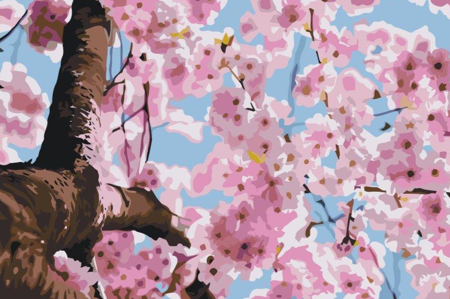 Diamond Painting - Arbre en fleurs - SEOS Shop ®