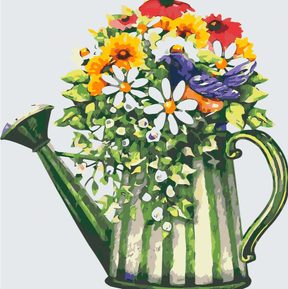 Diamond Painting - Bouquet dans un vaporisateur - SEOS Shop ®