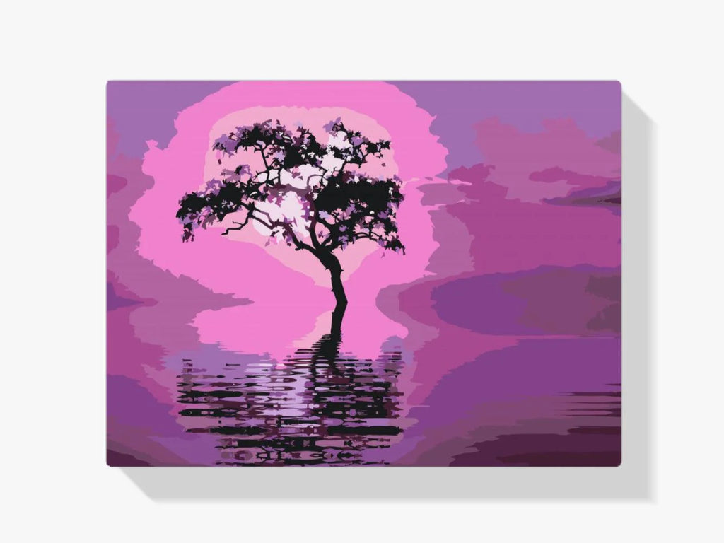 Diamond Painting - Boom au milieu du lac - SEOS Shop ®