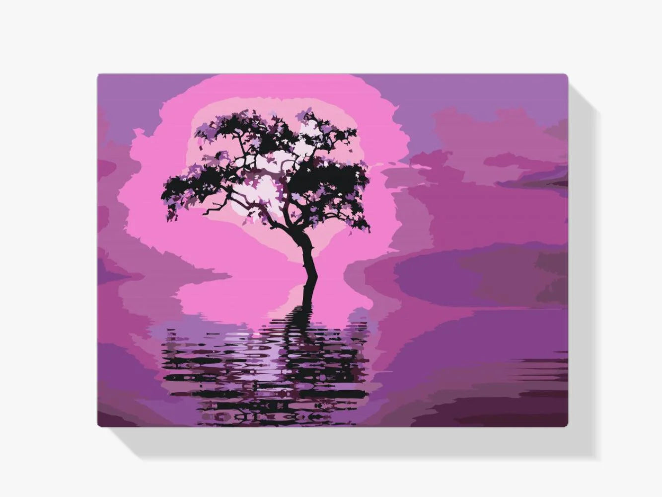 Diamond Painting - Boom au milieu du lac - SEOS Shop ®