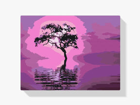Diamond Painting - Boom au milieu du lac - SEOS Shop ®