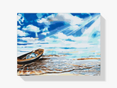 Diamond Painting - Bateau au bord de la mer - SEOS Shop ®