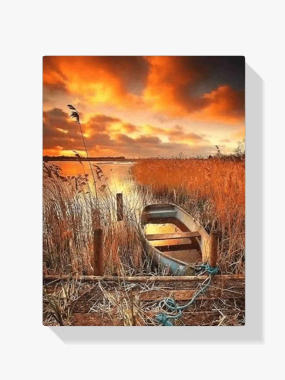 Diamond Painting - Petit bateau au bord de l'eau - SEOS Shop ®