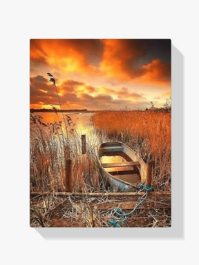 Diamond Painting - Petit bateau au bord de l'eau - SEOS Shop ®