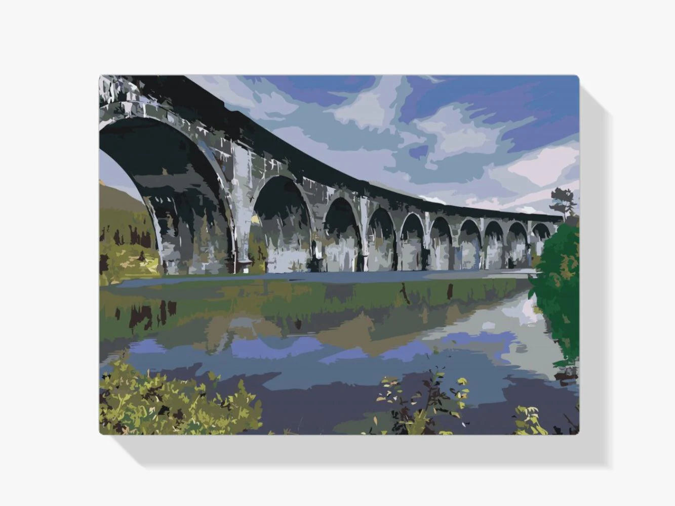 Diamond Painting - Pont sur le lac - SEOS Shop ®